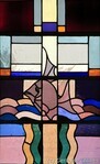 Restant van een groter raam: vis.
<br/>
Gert-Jan Lobbes, 2016